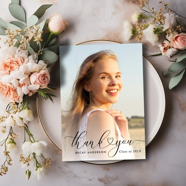 tarjeta de agradecimiento de graduación con letra  (Subido por el creador)