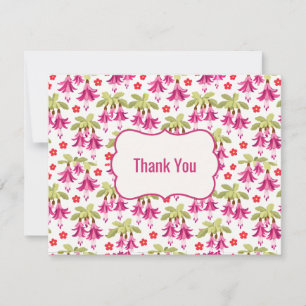 Tarjeta de agradecimiento de graduación elegante F