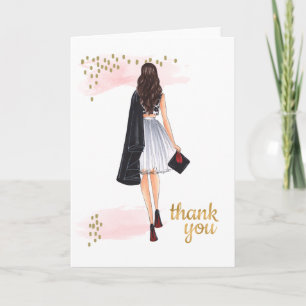 Tarjeta de agradecimiento de GrADUATION