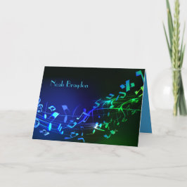 Tarjeta de agradecimiento de Gslow Hebrew & Notes