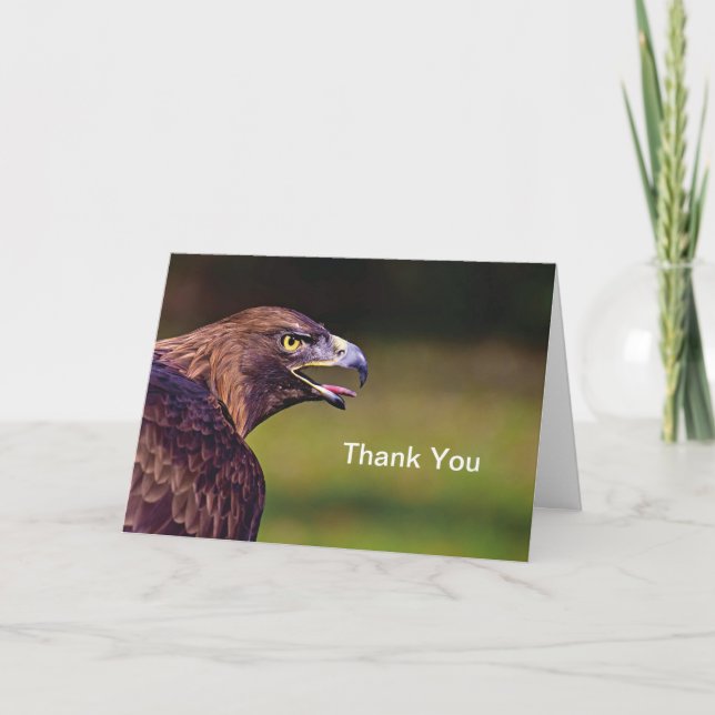 Tarjeta de agradecimiento de Hawk (Anverso)
