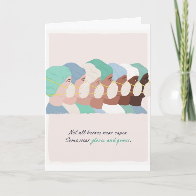 Tarjeta de agradecimiento de Hero Frontline (Anverso)