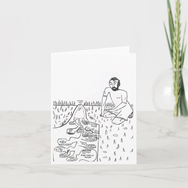 Tarjeta De Agradecimiento 🐜 de hormigas observadoras de Salomón