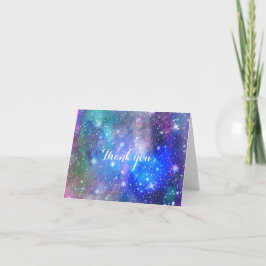 Tarjeta de agradecimiento de invitación de plegado
