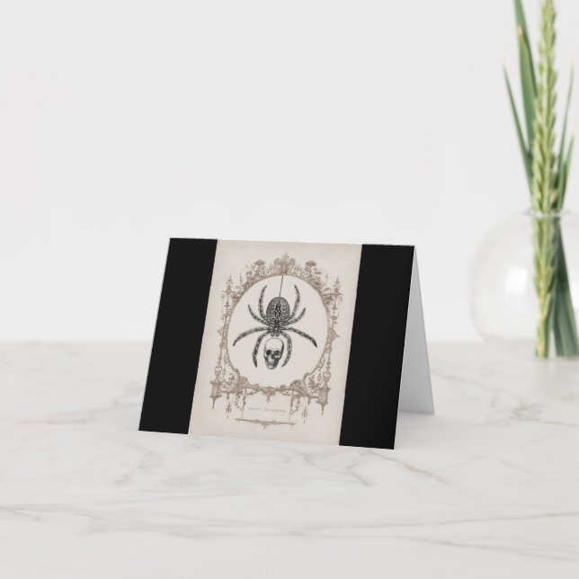 Tarjeta de agradecimiento de Itsy Bitsy Spider (Anverso)