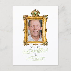 tarjeta de agradecimiento de jubilación oficialmen