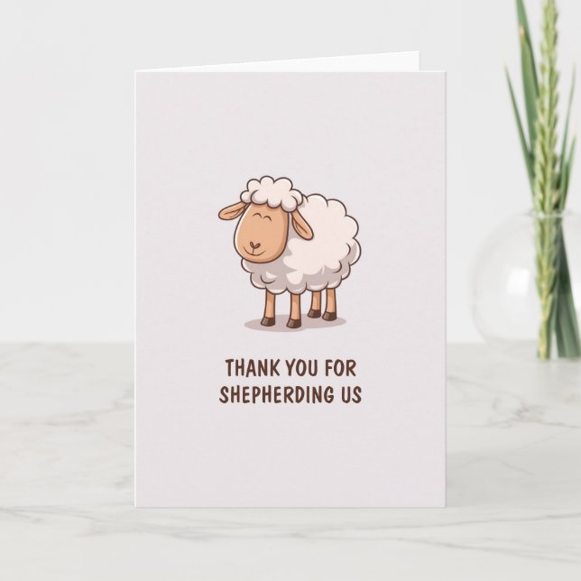 Tarjeta de agradecimiento de JW Elder | Tarjeta de (Anverso)