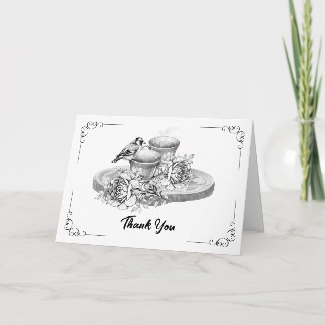 Tarjeta de agradecimiento de la Copa de Té (Anverso)