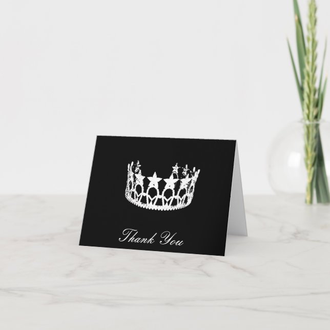 Tarjeta de agradecimiento de la corona (Anverso)