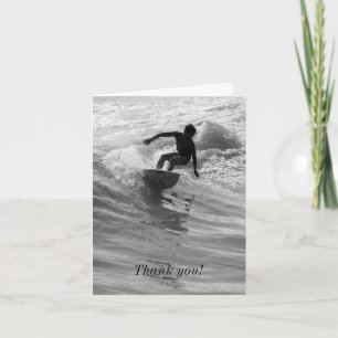 Tarjeta De Agradecimiento De La Escala De Olas