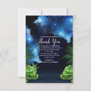 Tarjeta de agradecimiento de la Galaxia del Espaci