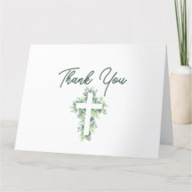 Tarjeta de agradecimiento de la Primera Comunión