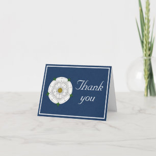 Tarjeta de agradecimiento de la Rosa Blanca de Yor