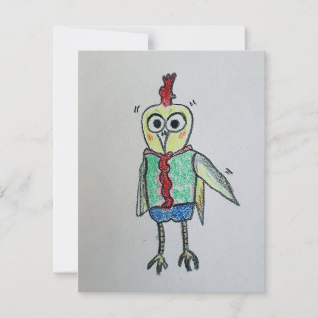 Tarjeta de agradecimiento de la tarjeta plana de p (Anverso)