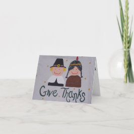 Tarjeta De Agradecimiento Dé las gracias
