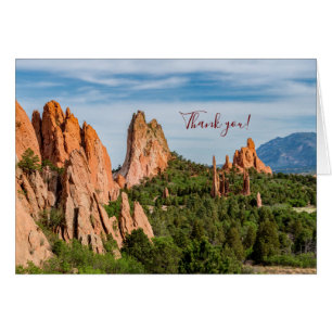 Tarjeta de agradecimiento de las torres de la cate