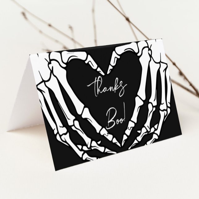 Tarjeta de agradecimiento de Little Boo Baby Showe (Subido por el creador)