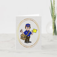 Tarjeta de agradecimiento de Mailman