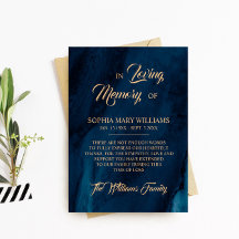 Tarjeta de agradecimiento de memoria de simpatía a