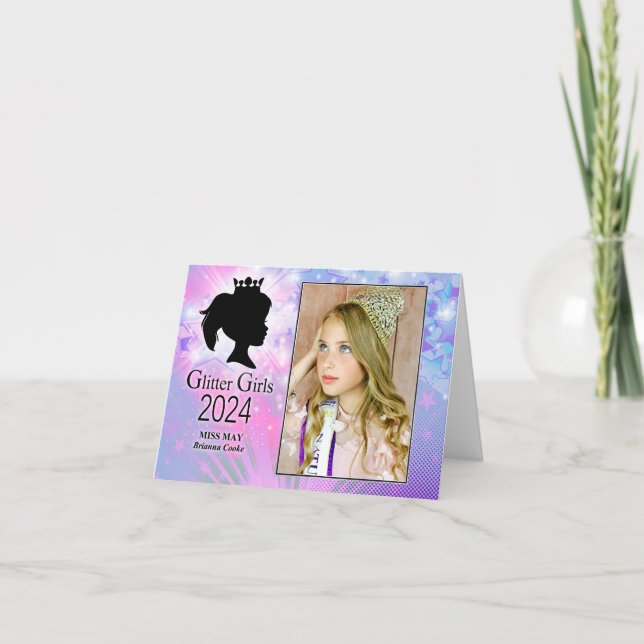 Tarjeta de agradecimiento de Miss Mayo 2024 (Anverso)