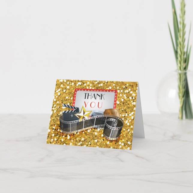 Tarjeta de agradecimiento de MOVIE STAR BROADWAY (Anverso)