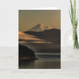 Tarjeta de agradecimiento de Mt Baker Glow