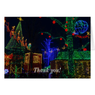 Tarjeta De Agradecimiento De navidades En Midtown