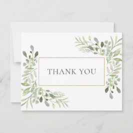 Tarjeta de agradecimiento de negocios moderna con