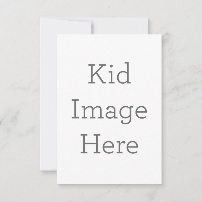 8,9 cm x 12,7 cm Tarjeta de agradecimiento plana (Anverso)