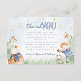 Tarjeta de agradecimiento de Nursery Rhyme