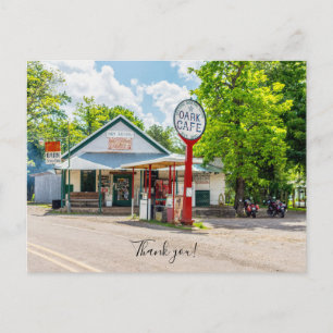 Tarjeta de agradecimiento de Oark General Store