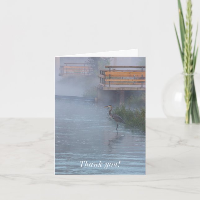 Tarjeta de agradecimiento de paciente esperando (Anverso)