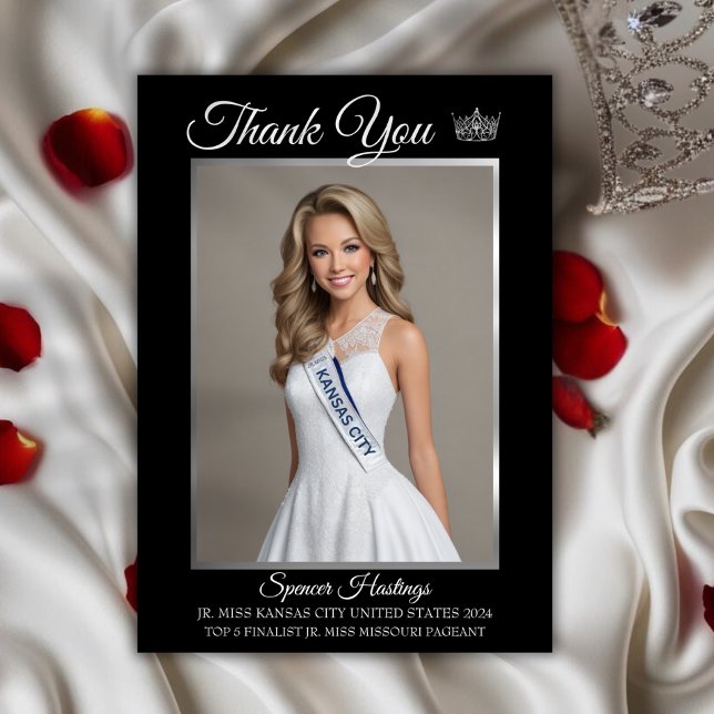 Tarjeta de agradecimiento de Pageant Essentials (Subido por el creador)