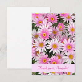 Tarjeta de agradecimiento de personalizable Feliz
