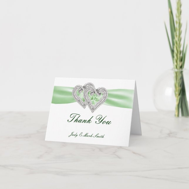 Tarjeta de agradecimiento de personalizado Lime He (Anverso)
