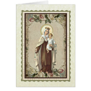 Tarjeta de agradecimiento de pésame funeral católi