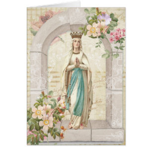 Tarjeta de agradecimiento de pésame funeral católi