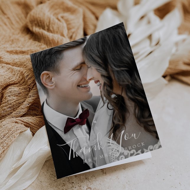 Tarjeta de agradecimiento de plantilla de fotograf (Subido por el creador)