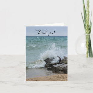 Tarjeta de agradecimiento de Power Of Lake Huron