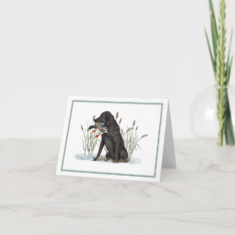 Tarjeta de agradecimiento de Preppy Southern Duck