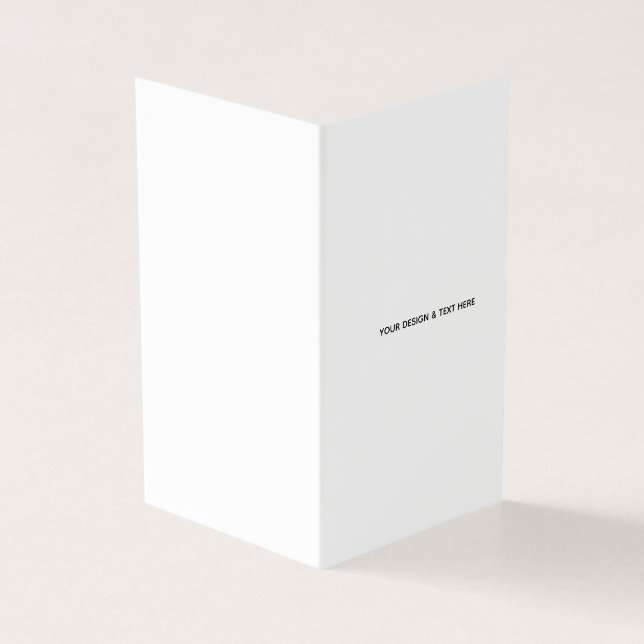 Tarjeta de agradecimiento de propuesta minimalista (Exterior)