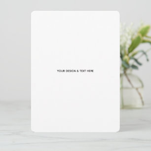 Tarjeta de agradecimiento de propuesta minimalista