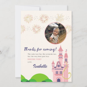 Tarjeta de agradecimiento de Rapunzel