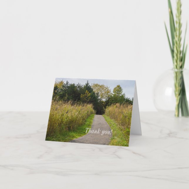 Tarjeta de agradecimiento de Runge Walkway (Anverso)