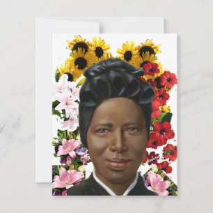 Tarjeta de agradecimiento de Saint Josephine Bakhi