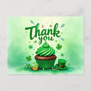 Tarjeta de agradecimiento de San Patricio