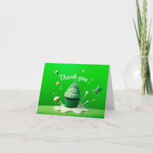 Tarjeta de agradecimiento de San Patricio