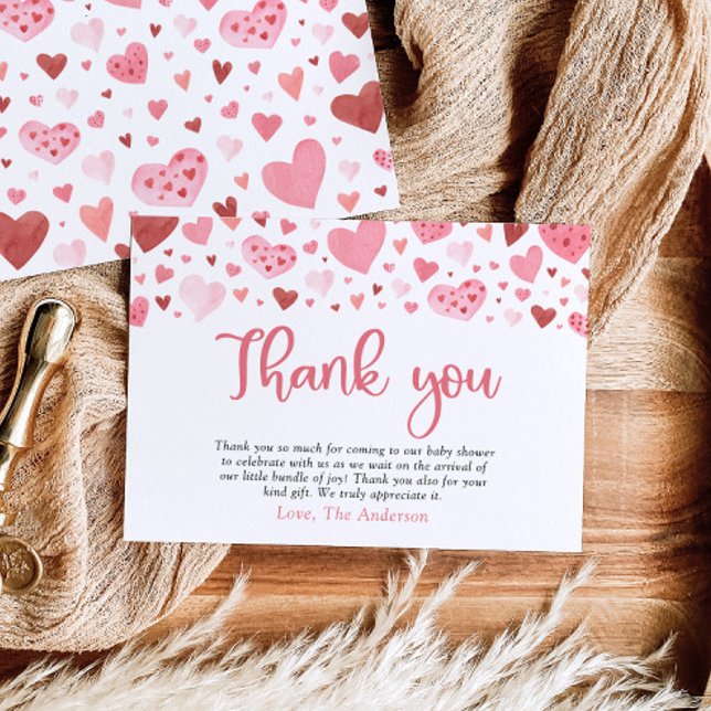 Tarjeta de agradecimiento de San Valentín de Baby  (Subido por el creador)