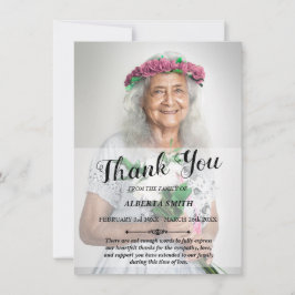 Tarjeta de agradecimiento de solidaridad