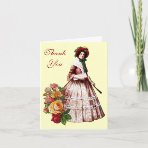 Tarjeta de agradecimiento de Southern Belle
